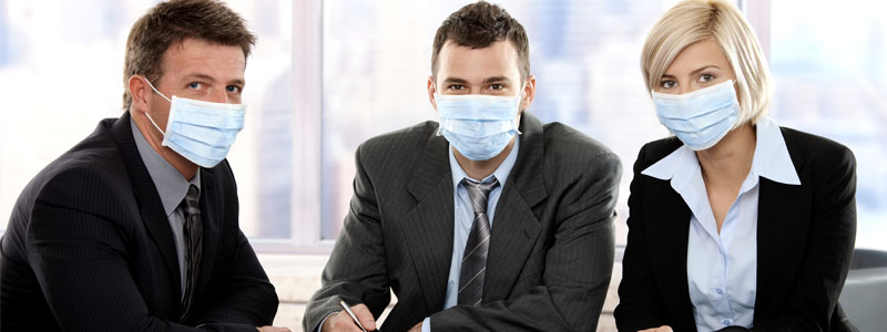 People with mask